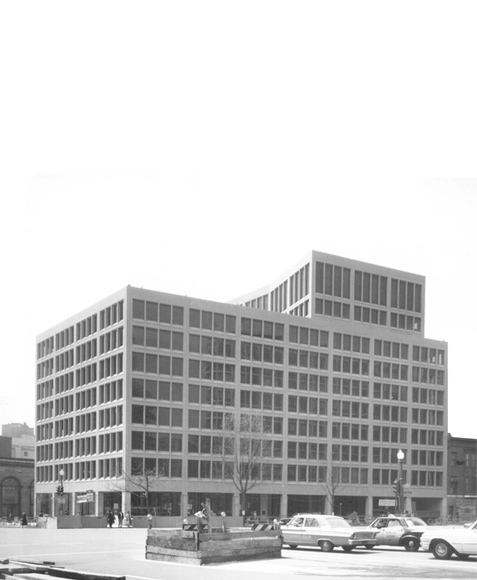 1960 - Designed Office Building Neighboring The White House